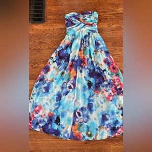 Size 6 Floral Nordstrom Prom Dress